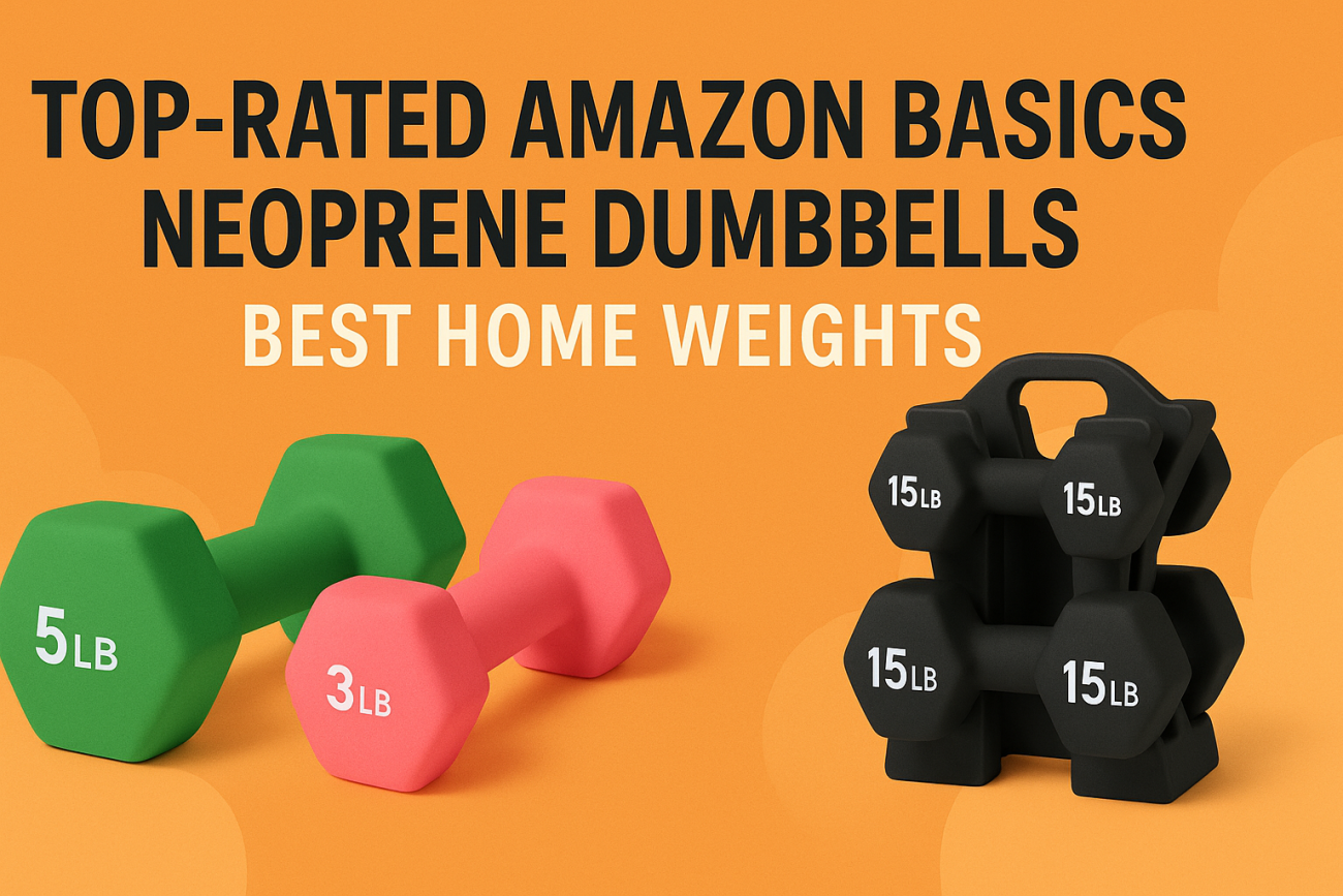Top-Rated Amazon Basics Neoprene Dumbbells – Best Home Weights