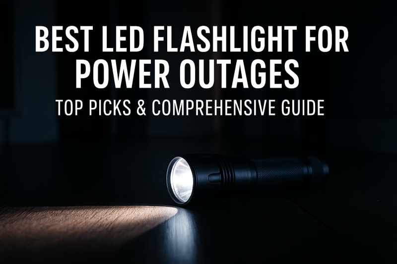 Best LED Flashlight for Power Outages: Top Picks & Buying Guide