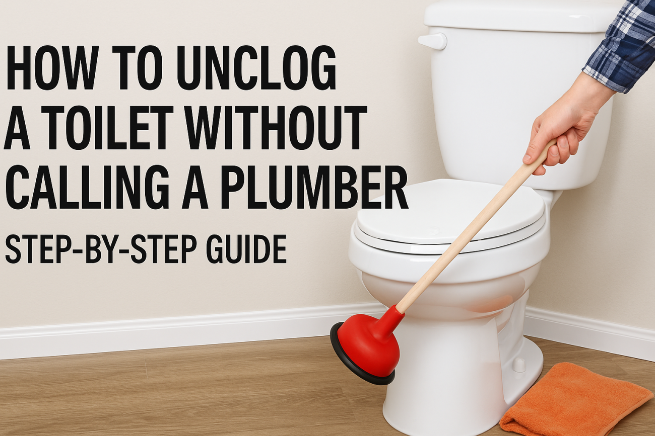 How to Unclog a Toilet Without Calling a Plumber: Step-by-Step Guide
