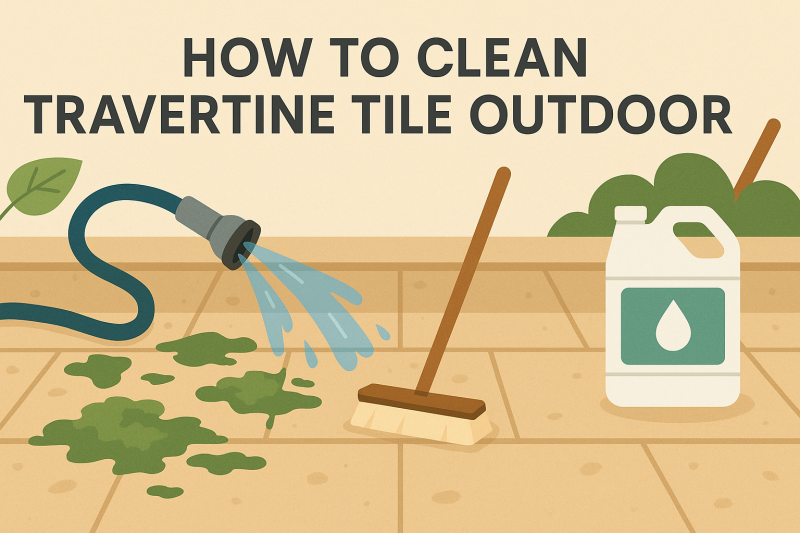 How to Clean Travertine Tile Outdoor: Expert Tips for Pristine Results