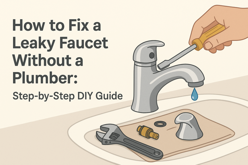 How to Fix a Leaky Faucet Without a Plumber: Step-by-Step DIY Guide