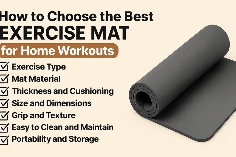 How to Choose the Best Exercise Mat for Home Workouts: Expert Guide