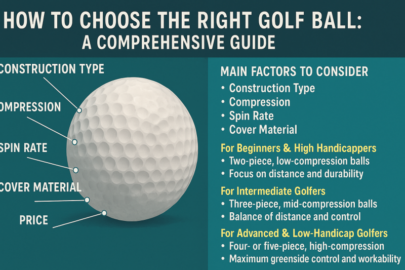 How to Choose the Right Golf Ball: Complete Guide for Every Golfer