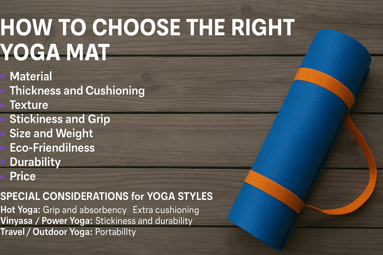 How to Choose the Right Yoga Mat: A Complete Guide