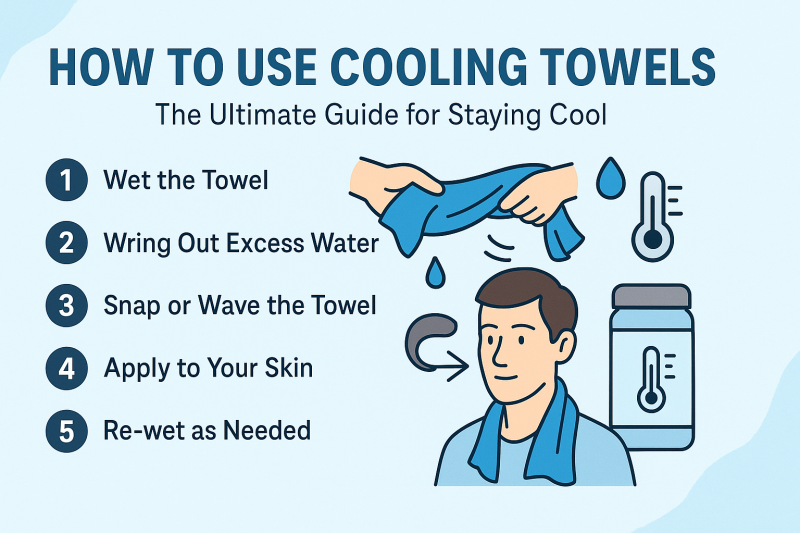 How to Use Cooling Towels: The Ultimate Guide for Staying Cool