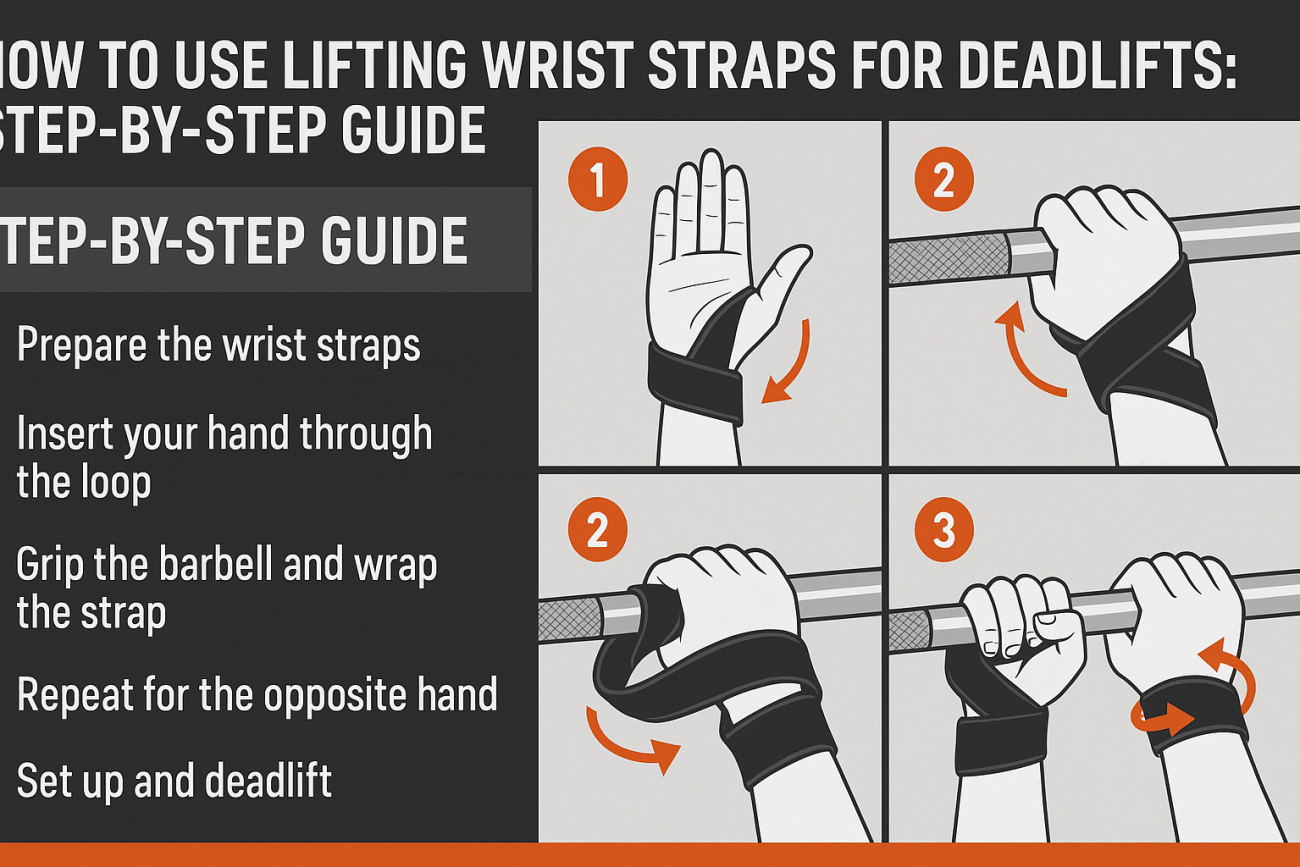 How to Use Lifting Wrist Straps for Deadlifts: Step-by-Step Guide