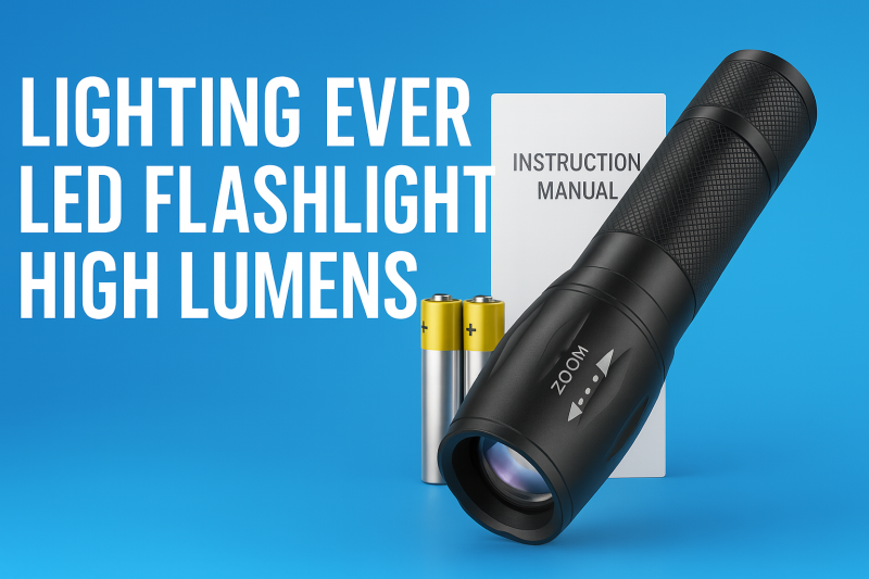 Lighting EVER LED Flashlight Review: Bright, Compact & Waterproof
