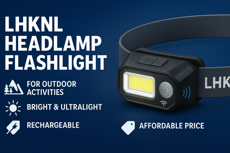 LHKNL Headlamp Review: Best Lightweight, Rechargeable LED for Camping