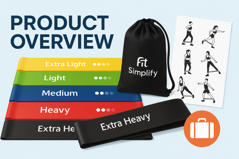 Fit Simplify Resistance Bands Set – Top Rated Home Workout Bands