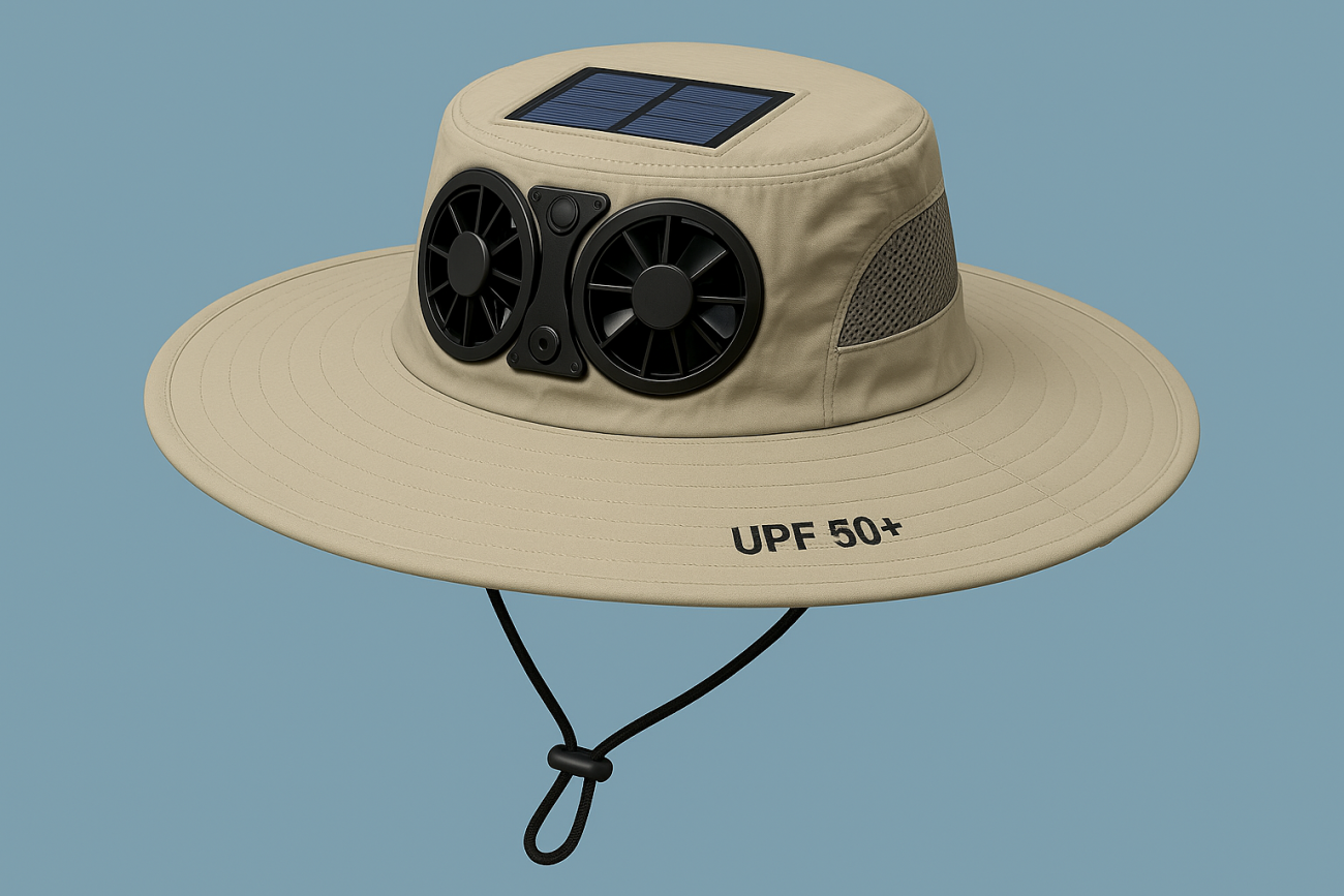 Stay Cool Outdoors: Top-Rated Solar Fan Sun Hat Review