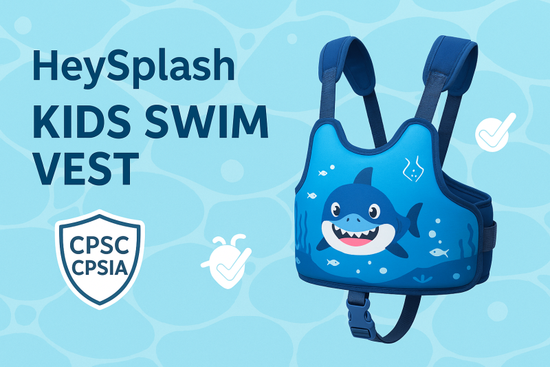 HeySplash Swim Vest for Kids Review: Safe, Comfortable, and Fun Floaties for Toddlers & Children