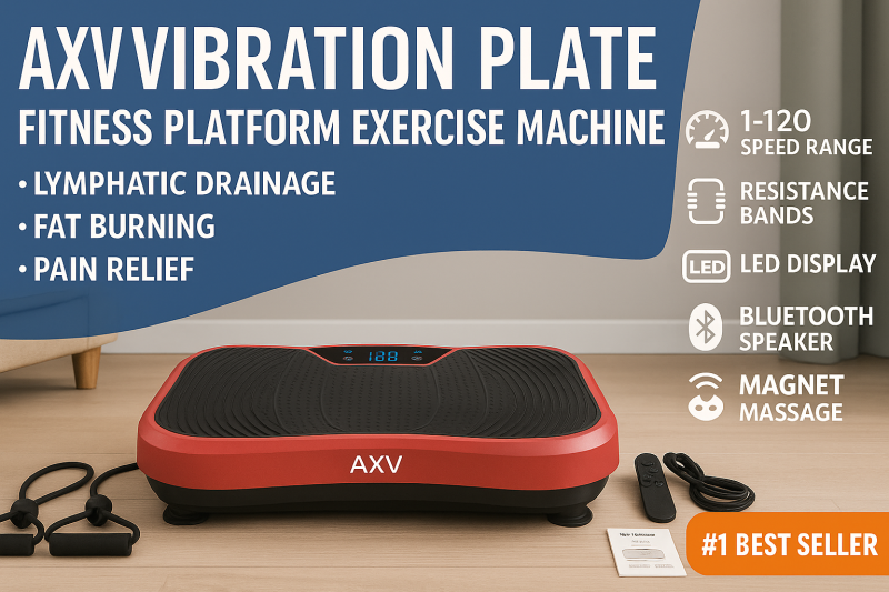 AXV Vibration Plate Review: #1 Home Fitness Platform Exercise Machine 2025