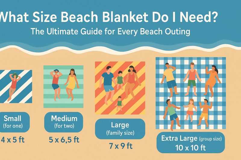 What Size Beach Blanket Do I Need? The Ultimate Guide for Every Beach Outing
