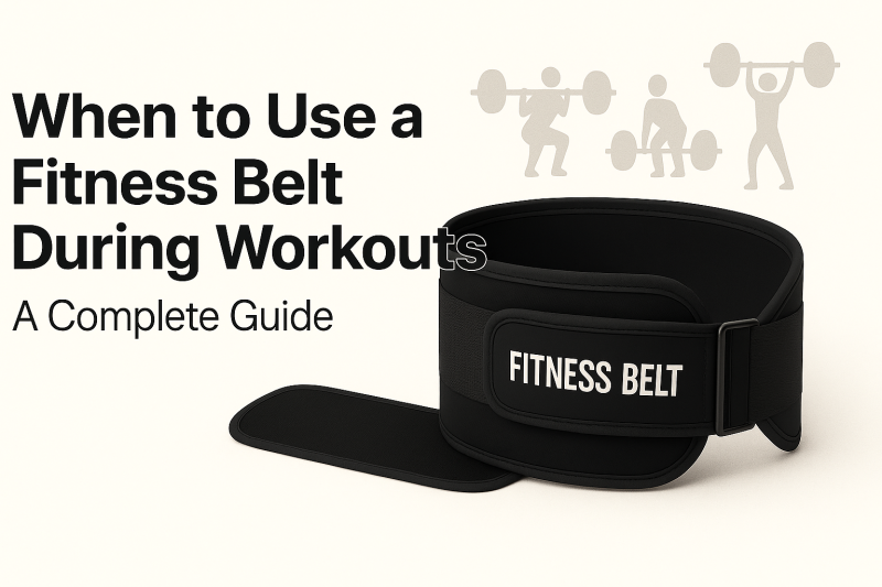 When to Use a Fitness Belt During Workouts: A Complete Guide