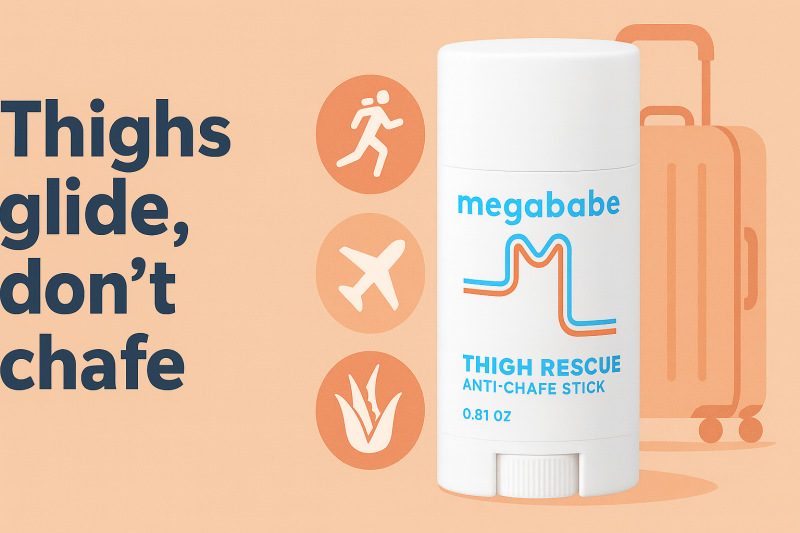 Megababe Thigh Rescue Mini Review: Top Anti-Chafe Stick 2024