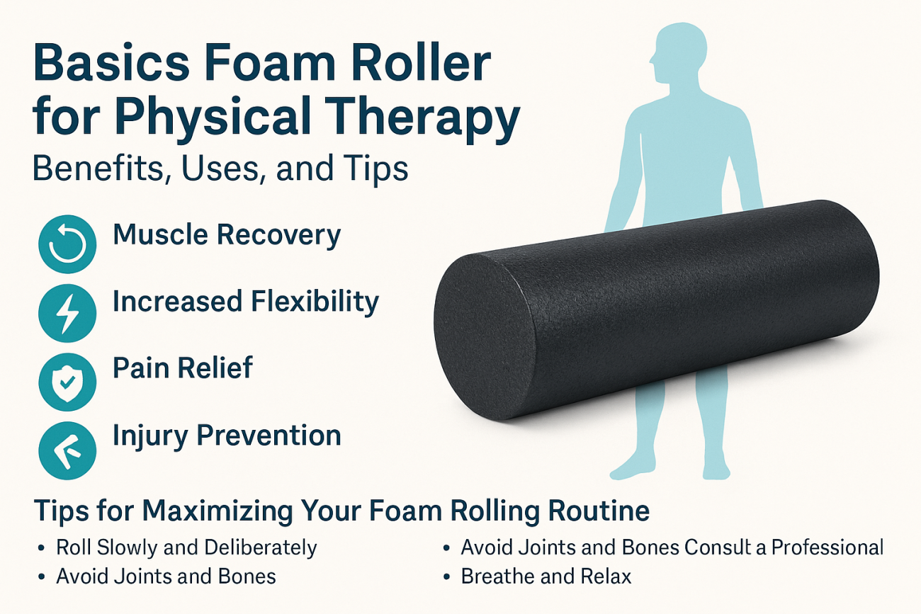 Basics Foam Roller for Physical Therapy: Benefits, Uses, and Tips