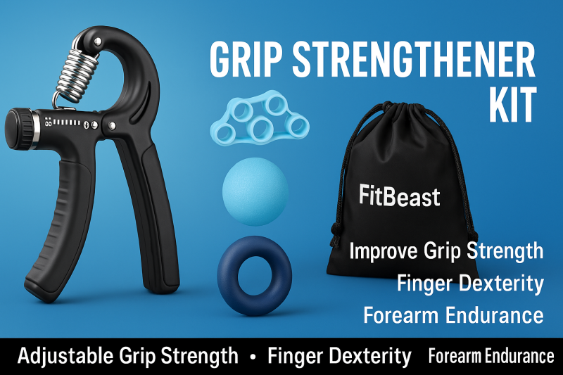 FitBeast Grip Strengthener Kit Review: Top-Rated Hand & Forearm Trainer