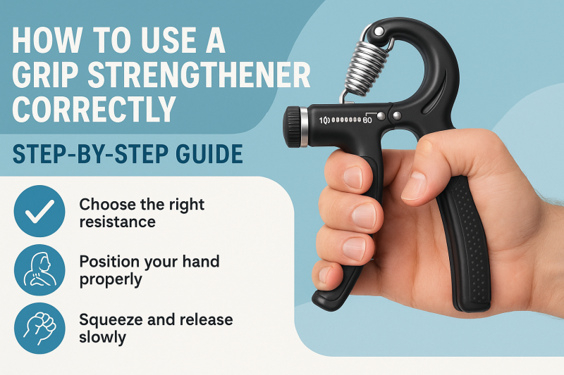 How to Use a Grip Strengthener Correctly: Step-by-Step Guide