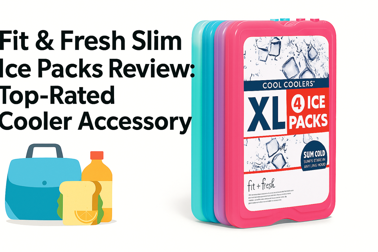 Fit & Fresh Slim Ice Packs Review: Top-Rated Cooler Accessory