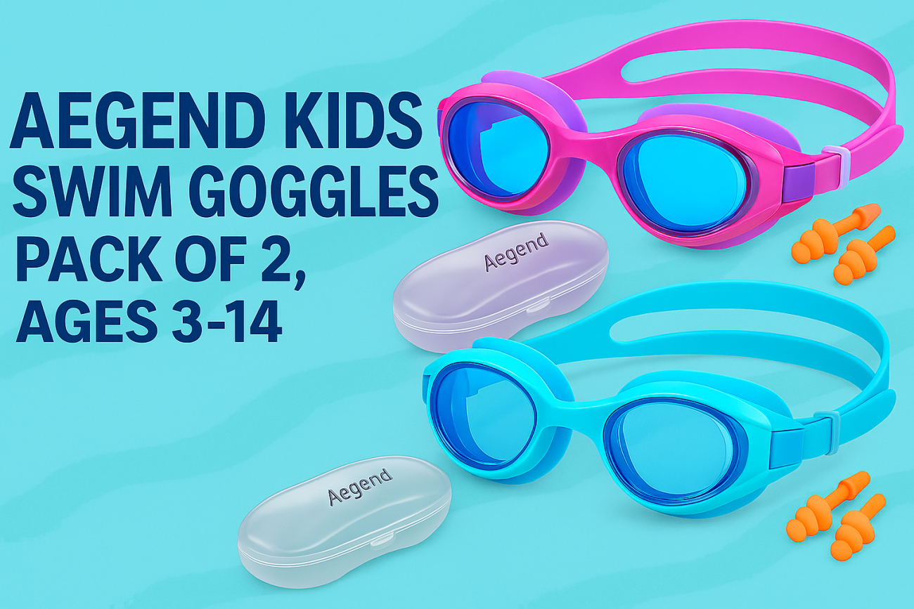 Aegend Kids Swim Goggles Review: Best Leak-Proof Goggles 2025
