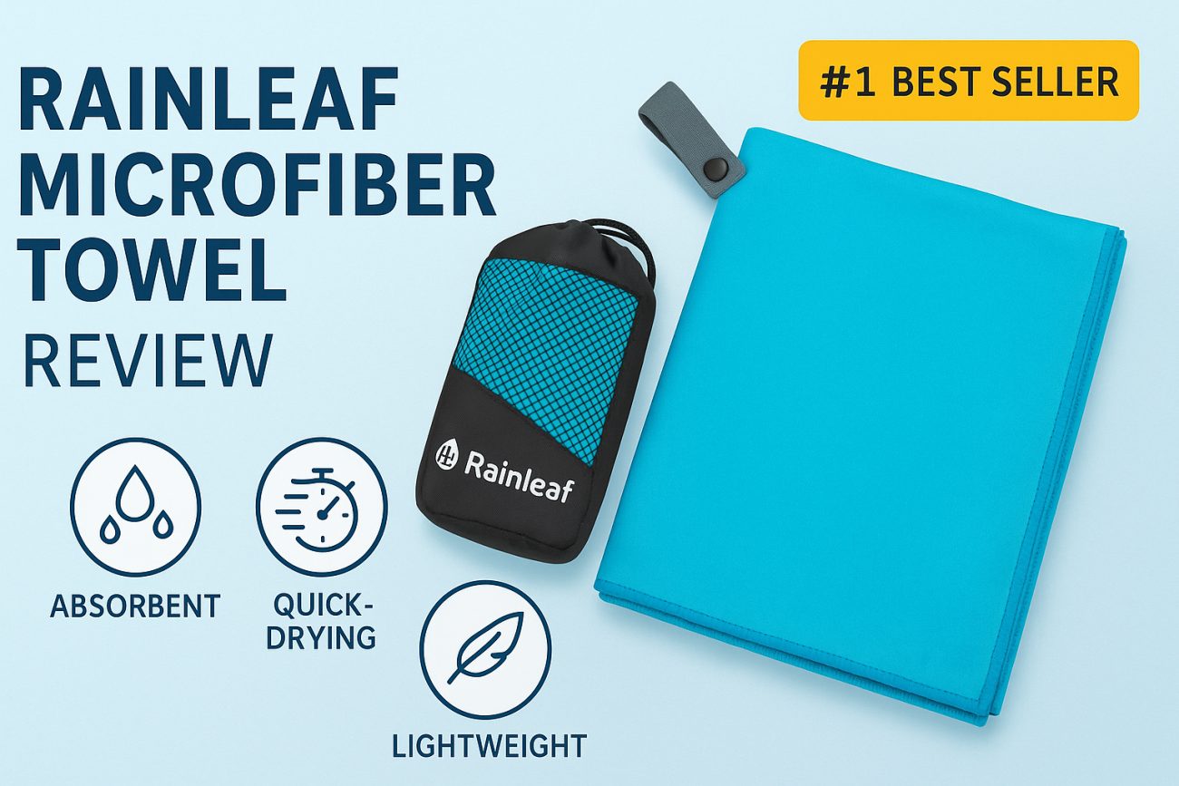 Rainleaf Microfiber Towel Review: #1 Best Quick Dry Camping Towel