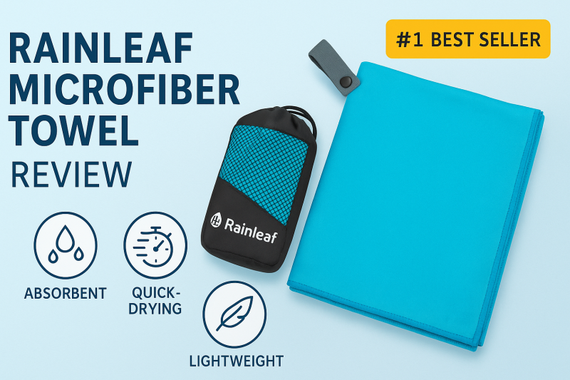 Rainleaf Microfiber Towel Review: #1 Best Quick Dry Camping Towel