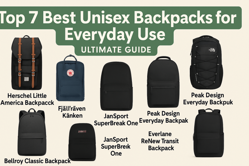 Top 7 Best Unisex Backpacks for Everyday Use: Ultimate Guide