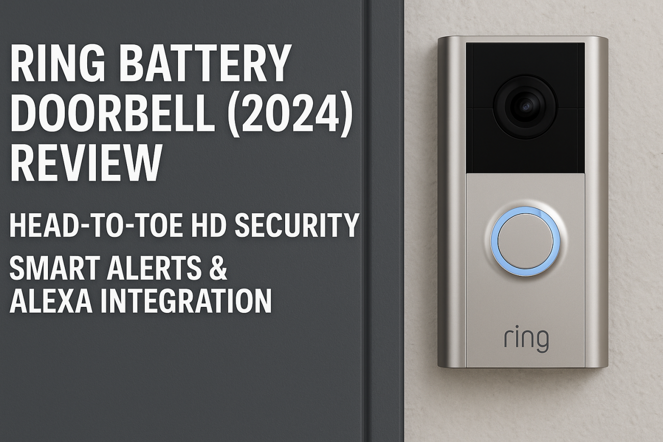 Ring Battery Doorbell (2024) Review: Head-to-Toe HD Security, Smart Alerts & Alexa Integration