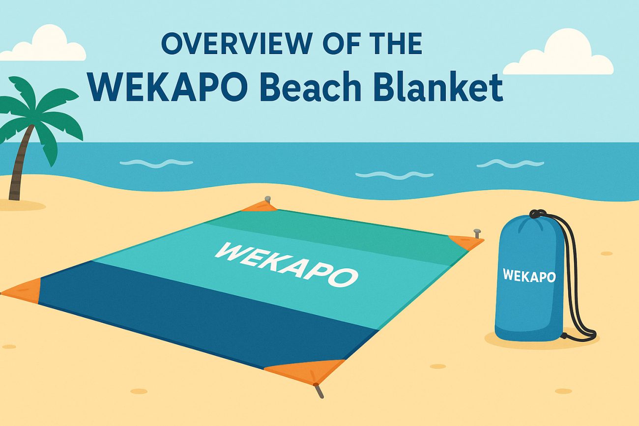 WEKAPO Beach Blanket Review: Sandproof, Waterproof, and Extra Large for Outdoor Adventures