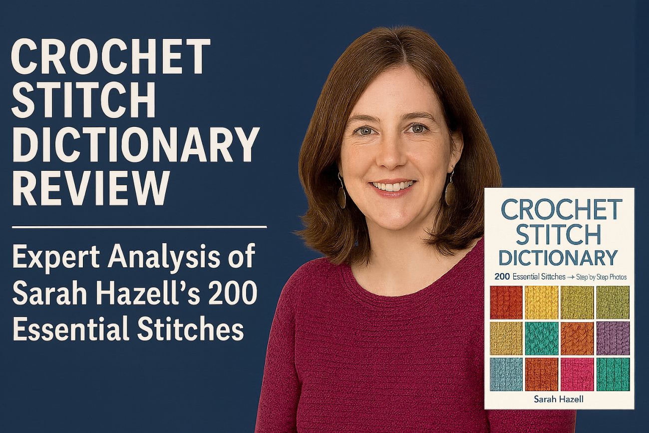 Crochet Stitch Dictionary Review: Expert Analysis of Sarah Hazell’s 200 Essential Stitches