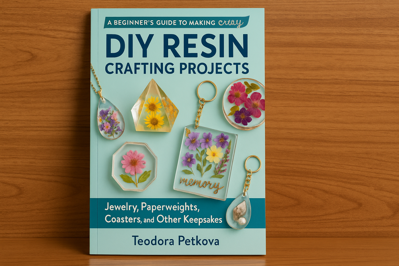DIY Resin Crafting Projects Book Review: The Ultimate Beginner’s Guide by Teodora Petkova