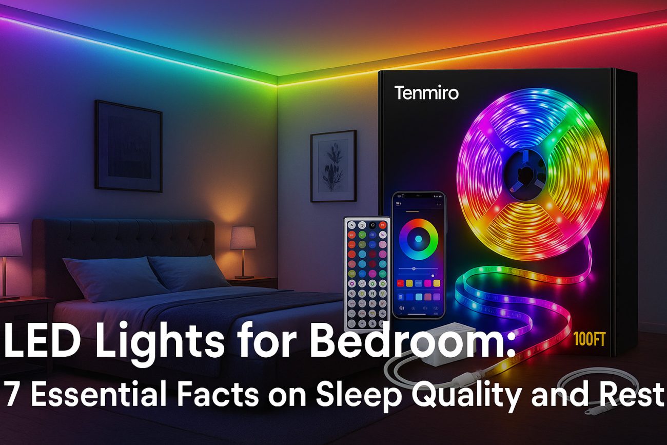 LED Lights for Bedroom: 7 Essential Facts on Sleep Quality and Rest