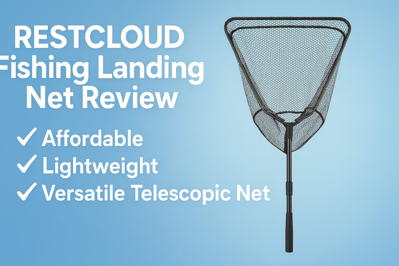 RESTCLOUD Fishing Landing Net Review: Affordable, Lightweight, and Versatile Telescopic Net