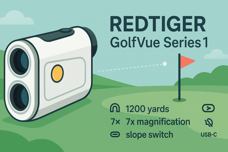 REDTIGER Golf Rangefinder Review (GolfVue Series 1): Precision & Value Unveiled