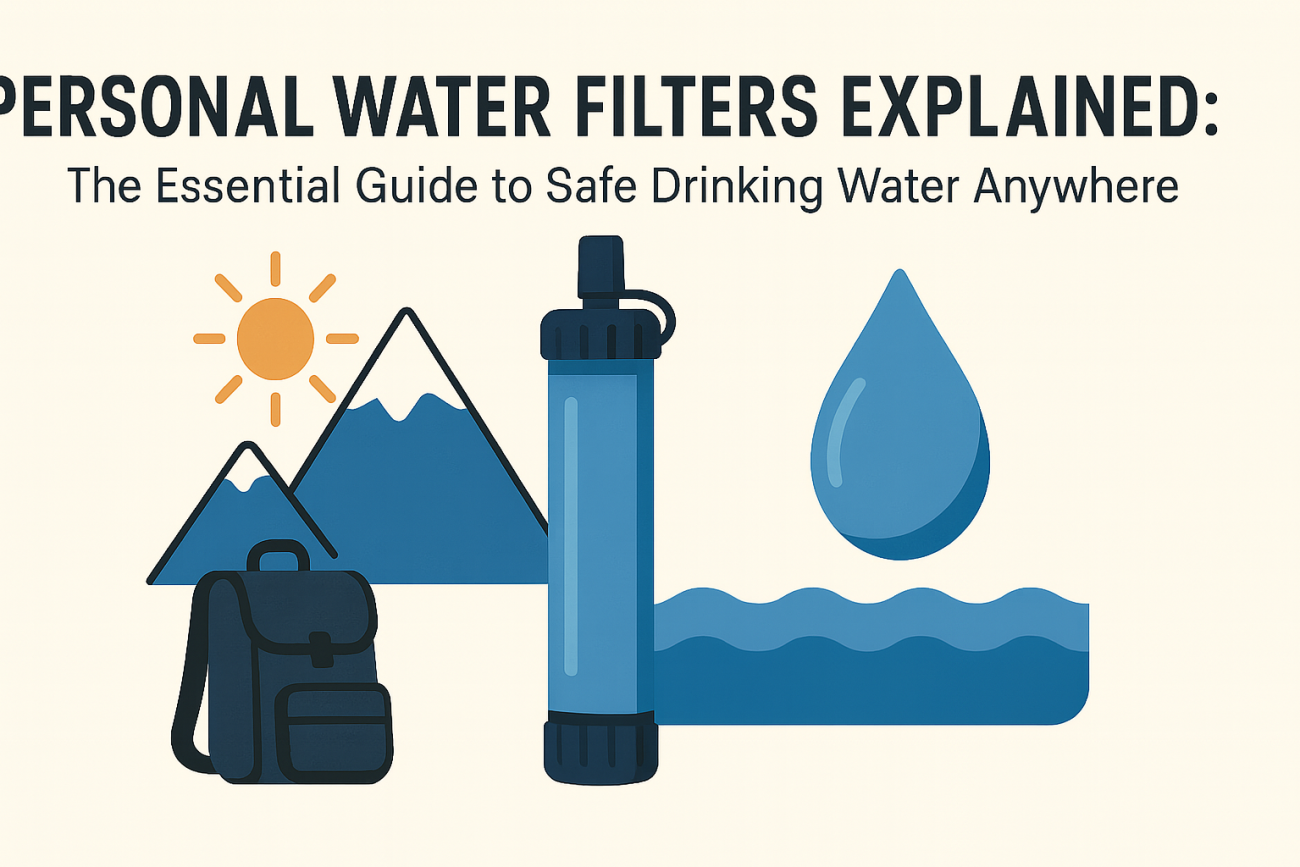 Personal Water Filters Explained: The Essential Guide to Safe Drinking Water Anywhere