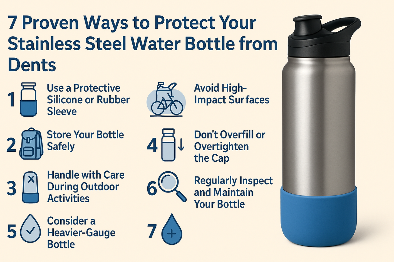 7 Proven Ways to Protect Your Stainless Steel Water Bottle from Dents