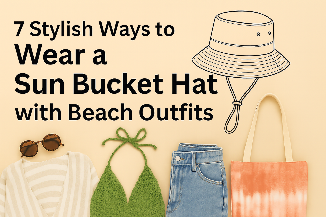 7 Stylish Ways to Wear a Sun Bucket Hat with Beach Outfits