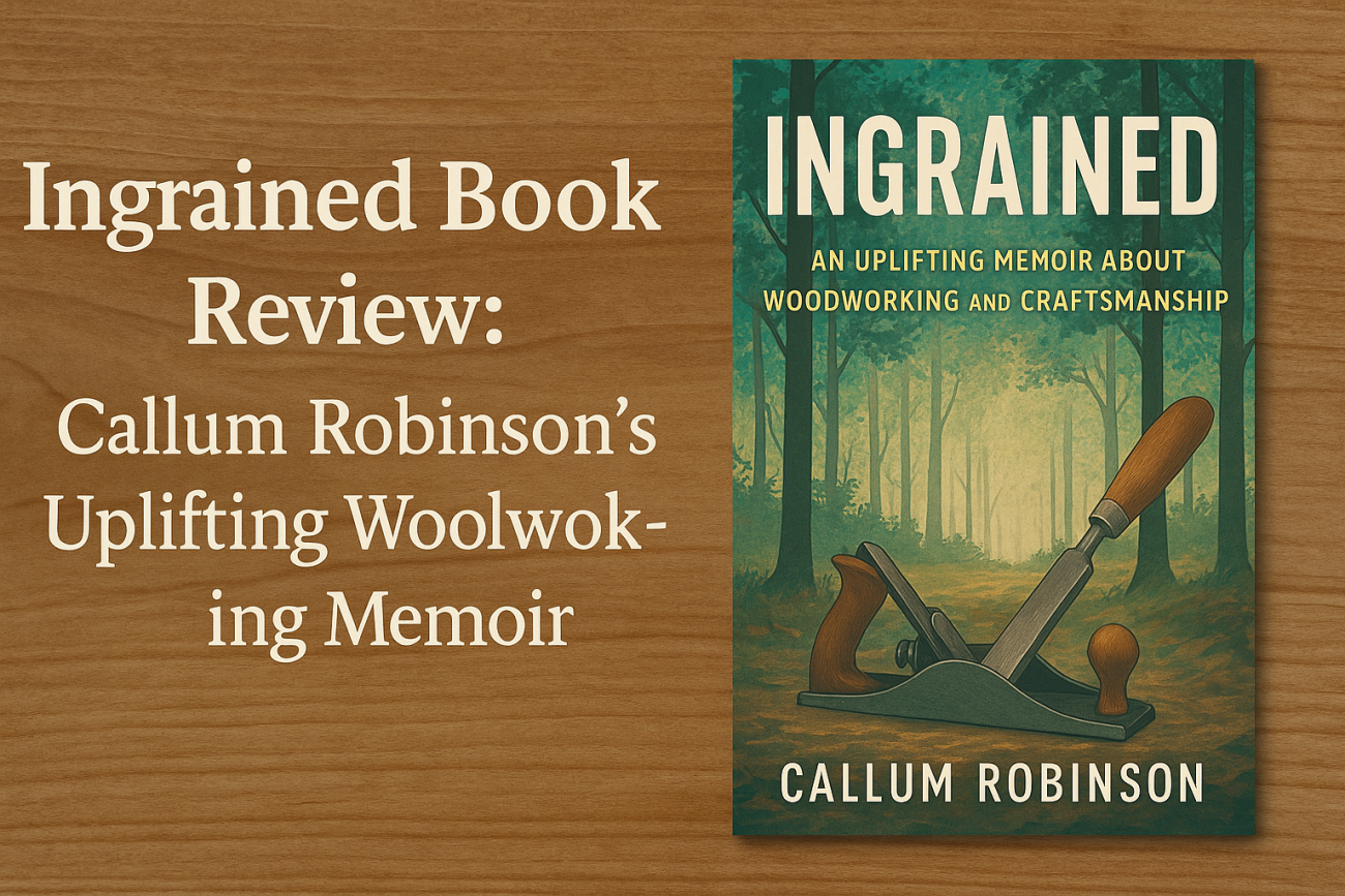 Ingrained Book Review: Callum Robinson’s Uplifting Woodworking Memoir