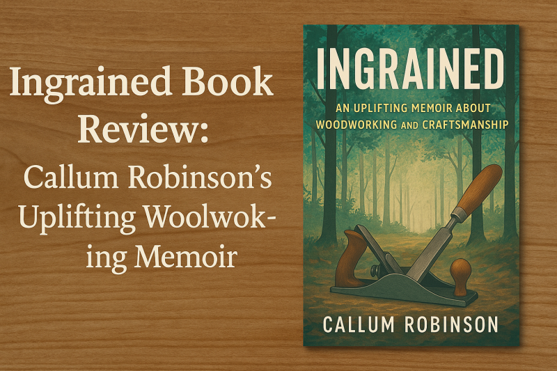 Ingrained Book Review: Callum Robinson’s Uplifting Woodworking Memoir