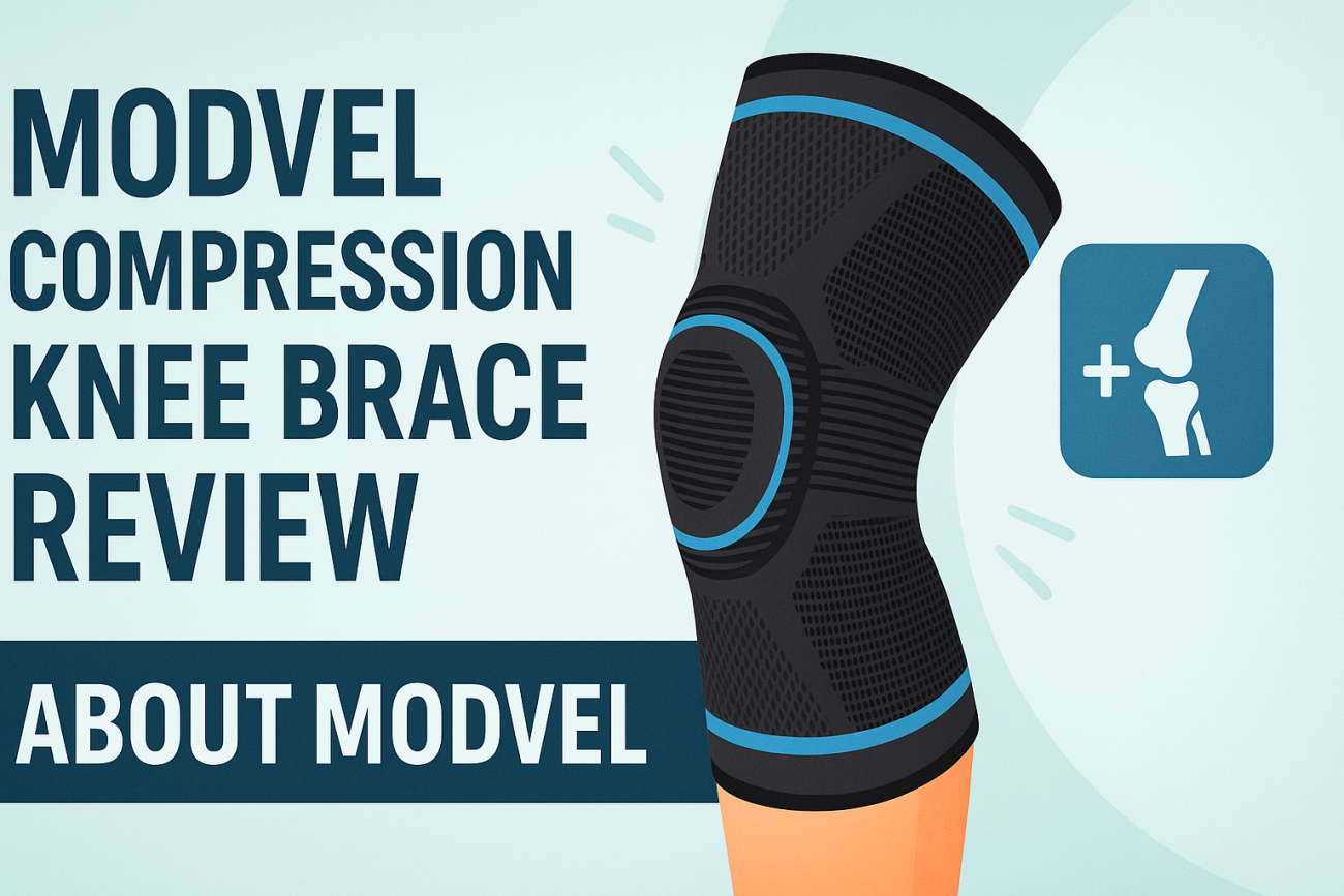 Modvel Compression Knee Brace Review: Support, Comfort & Durability Explained