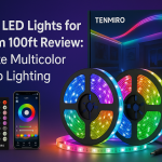 Tenmiro LED Lights for Bedroom 100ft Review: Ultimate Multicolor Strip Lighting
