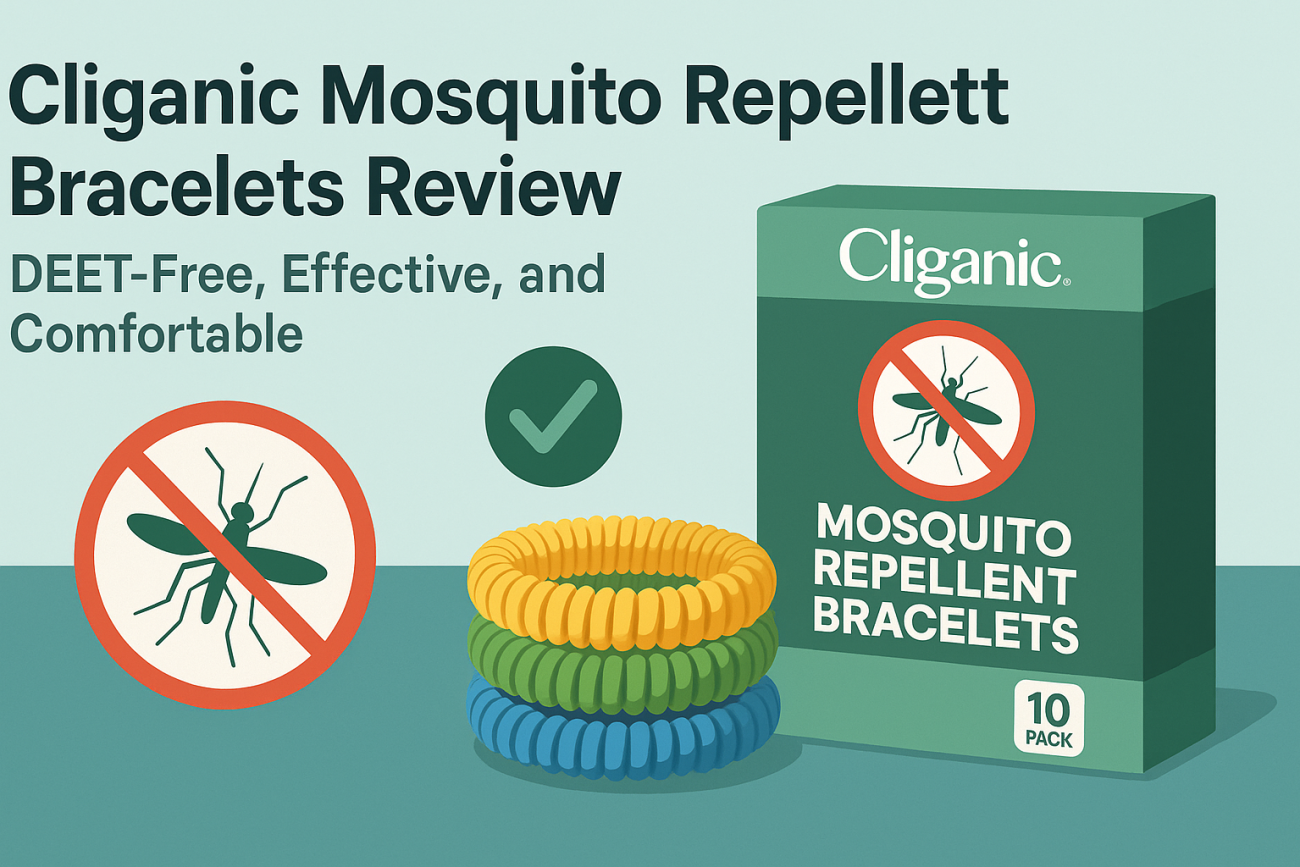 Cliganic Mosquito Repellent Bracelets Review: DEET-Free, Effective, and Comfortable