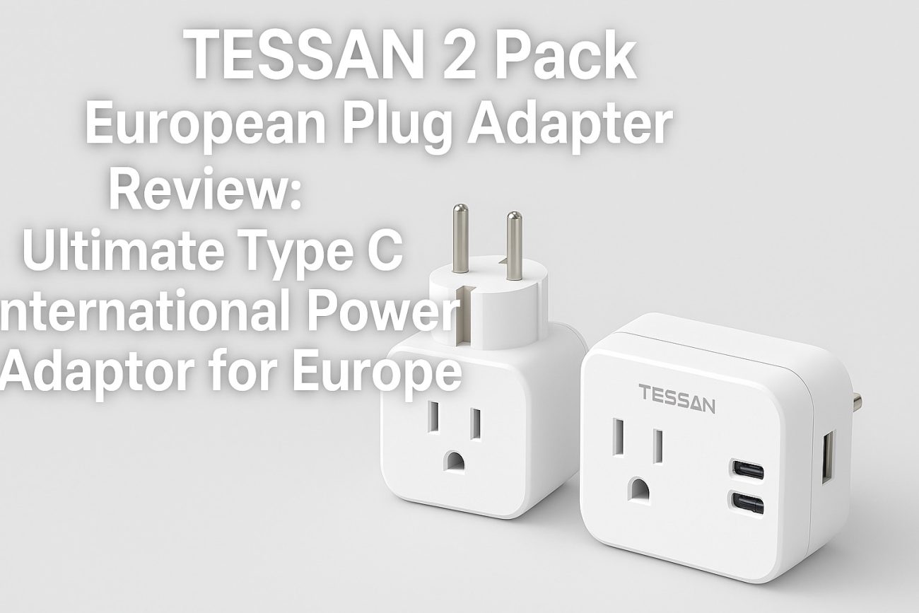 TESSAN 2 Pack European Plug Adapter Review: Ultimate Type C International Power Adaptor for Europe