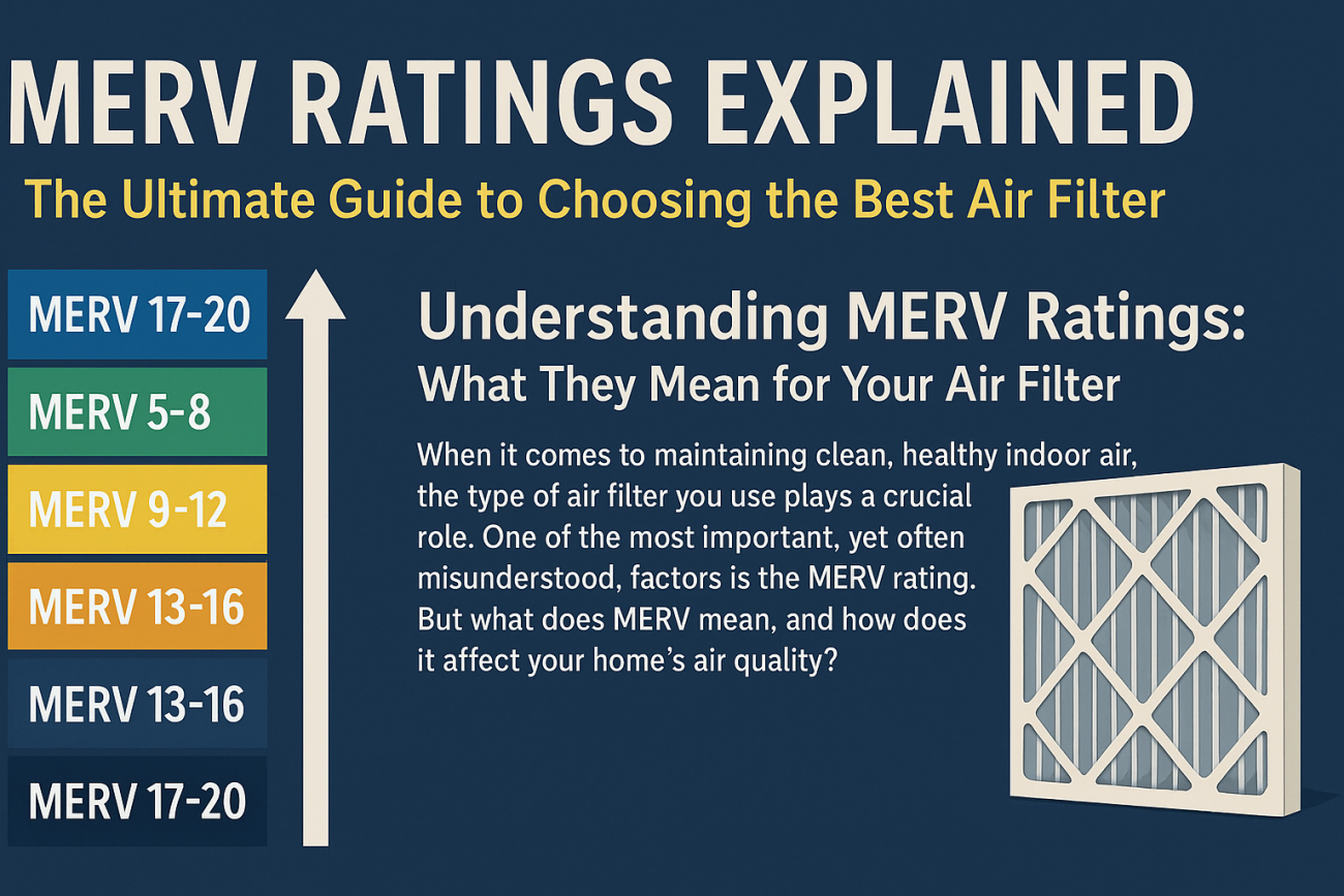 MERV Ratings Explained: The Ultimate Guide to Choosing the Best Air Filter