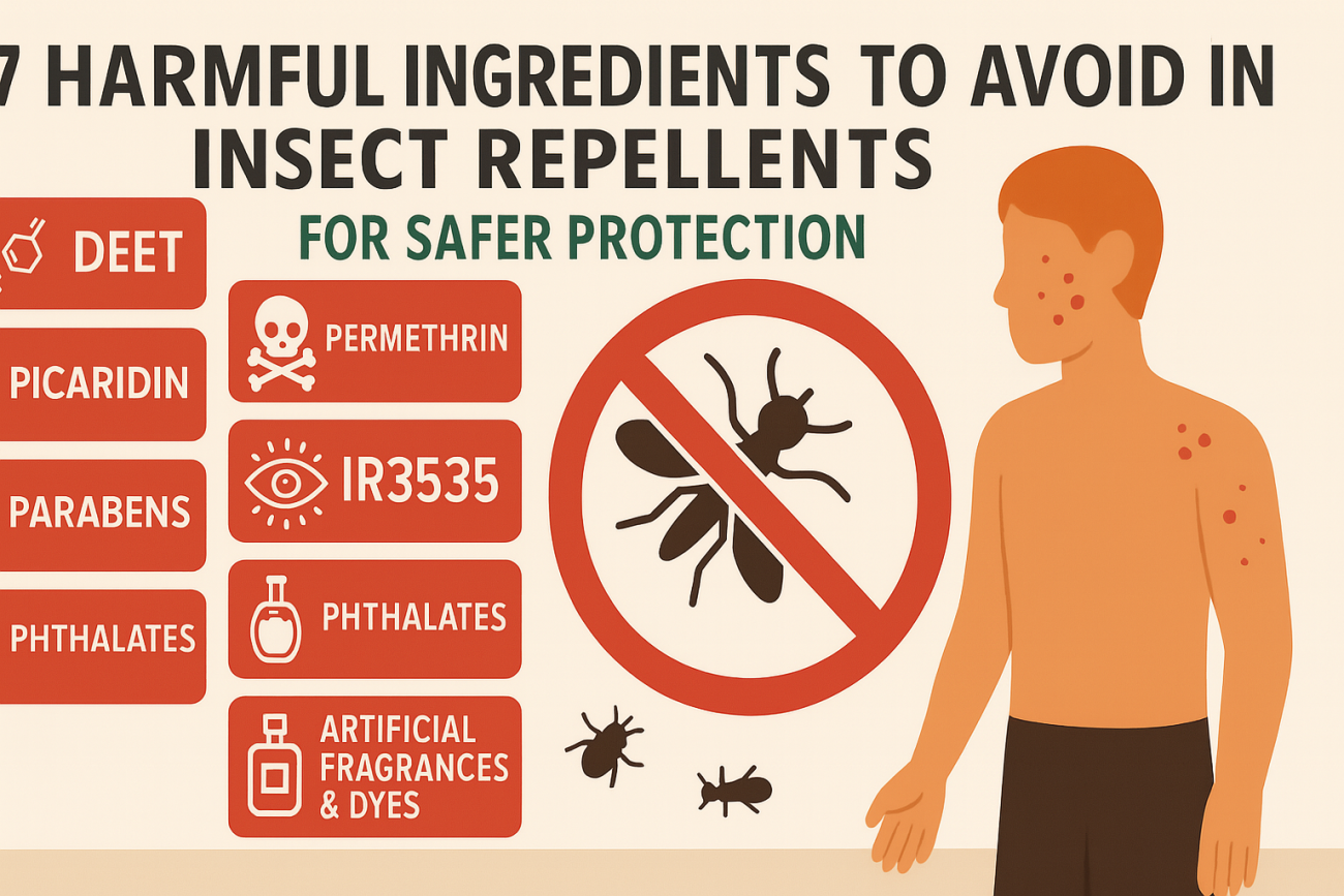 7 Harmful Ingredients to Avoid in Insect Repellents for Safer Protection