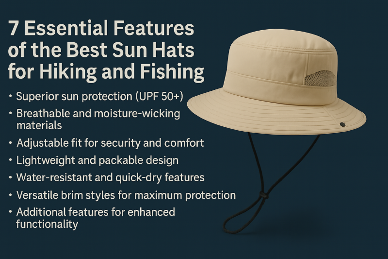 7 Essential Features of the Best Sun Hats for Hiking and Fishing
