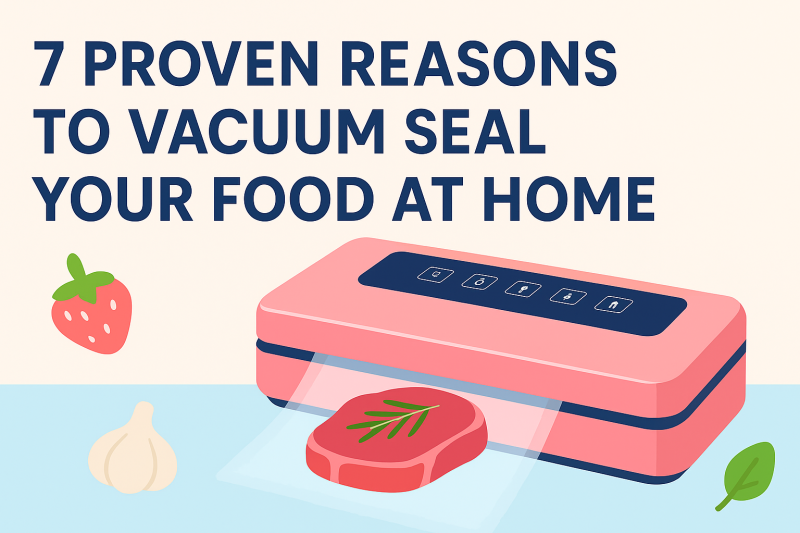7 Proven Reasons to Vacuum Seal Your Food at Home