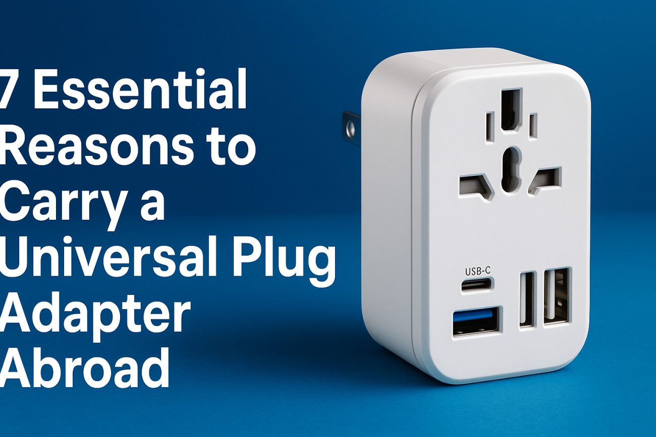7 Essential Reasons to Carry a Universal Plug Adapter Abroad