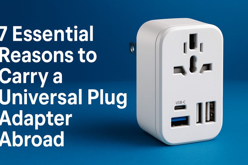 7 Essential Reasons to Carry a Universal Plug Adapter Abroad