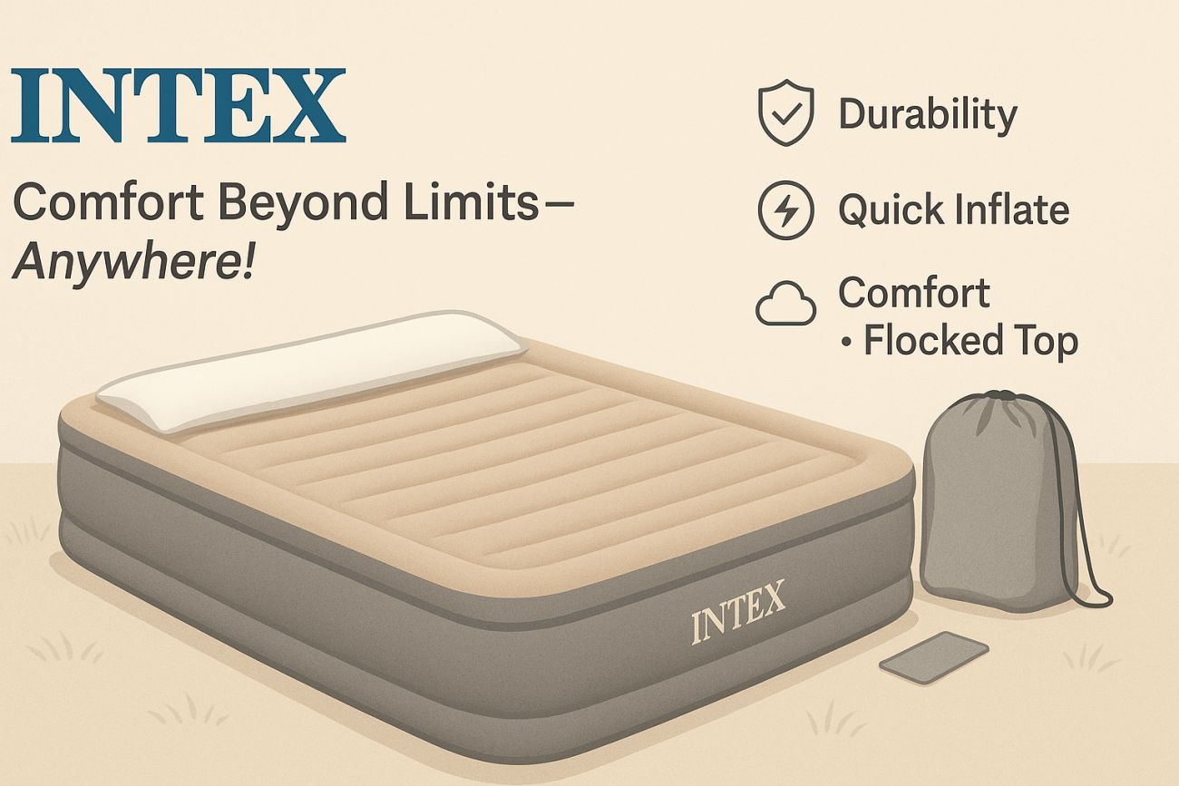 Intex 64101E Dura-Beam Standard Single-High Air Mattress Review: Comfort, Durability, and Value